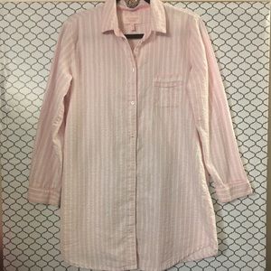 Victoria’s Secret Striped Button Up Shirt